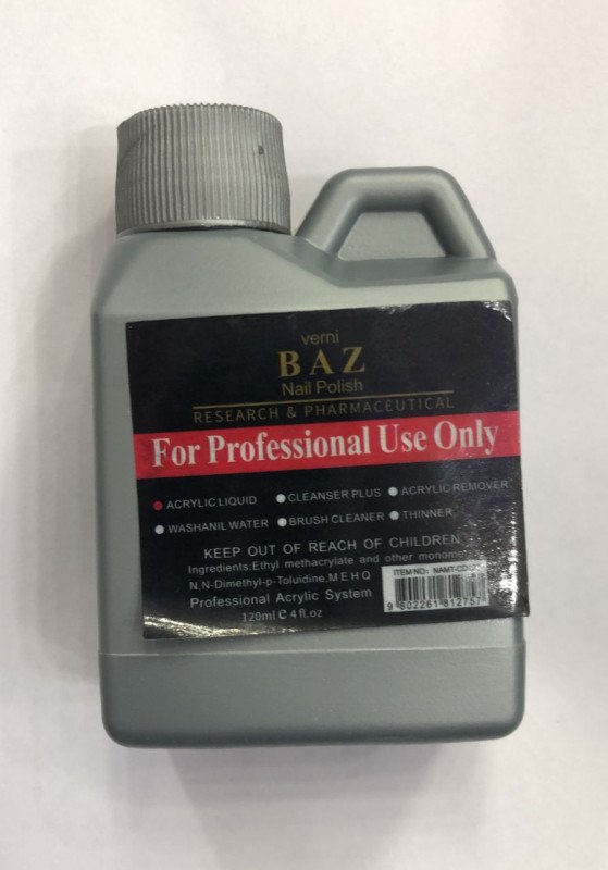 Verni BAZ Nail Polish for Pro use Only 4oz- NAMT-CD120